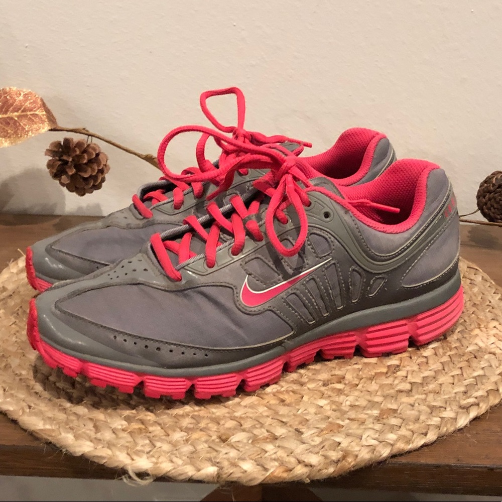 Nike Grey/Pink Inspire Dual Fusion Training Shoes